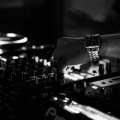 Close-up capture from DJ Ash-S's live set