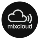 MixCloud icon for streaming DJ Ash-S's mixes online